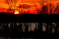 Sunset by The James River
