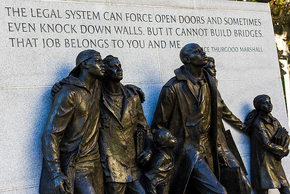 Virginia Civil Rights Memorial at the Virginia State Capitol in Richmond, Virginia