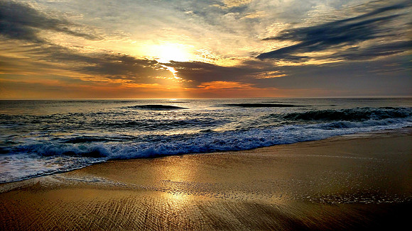 A Walk on OBX Beach-185838