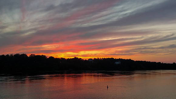 Niagara River Sunset, Lewiston NY-205621730
