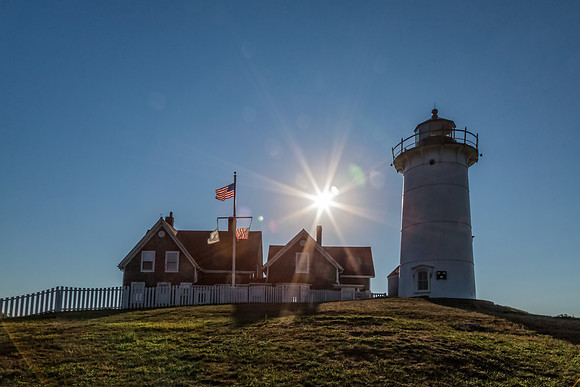 "Nobska Point Lighthouse" Woods Hall, MA
