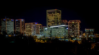 Night View of Richmond from the Side