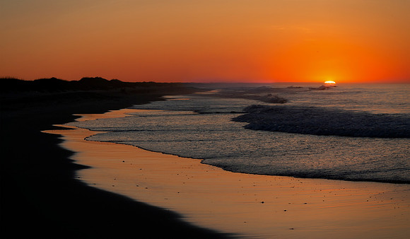 Tangerine Sunrise on Ocracoke