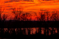 Sunset by the James River