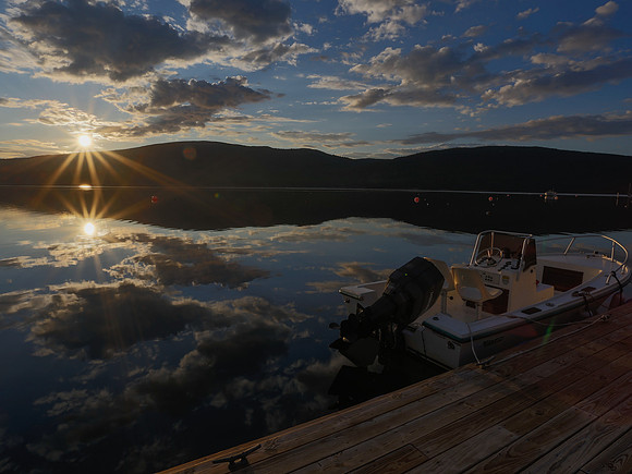 Sunrise on Somes Sound, Acadia Maine