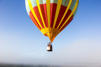 Hot Air Balloon In Flight