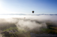 Balloon Above the Clouds